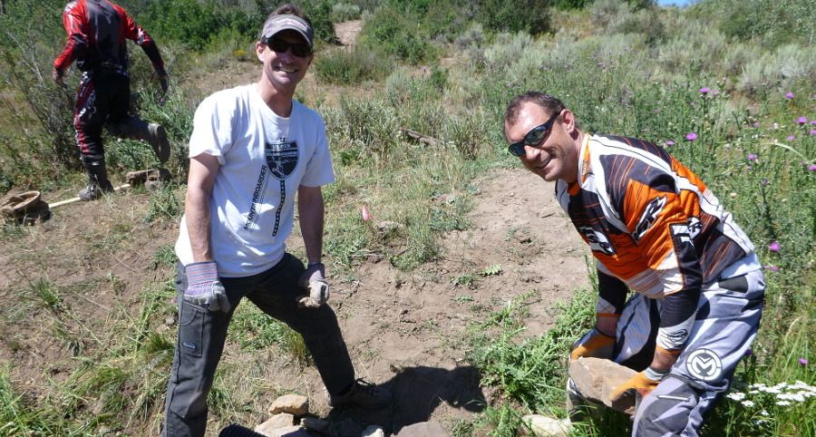 Basalt Mountain Trail Work